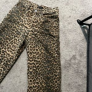 Zara Wide Leg Cropped Pants